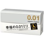 【世界最薄】サガミオリジナル０．０１　Ｌサイズ　１０個入り(コンドーム)